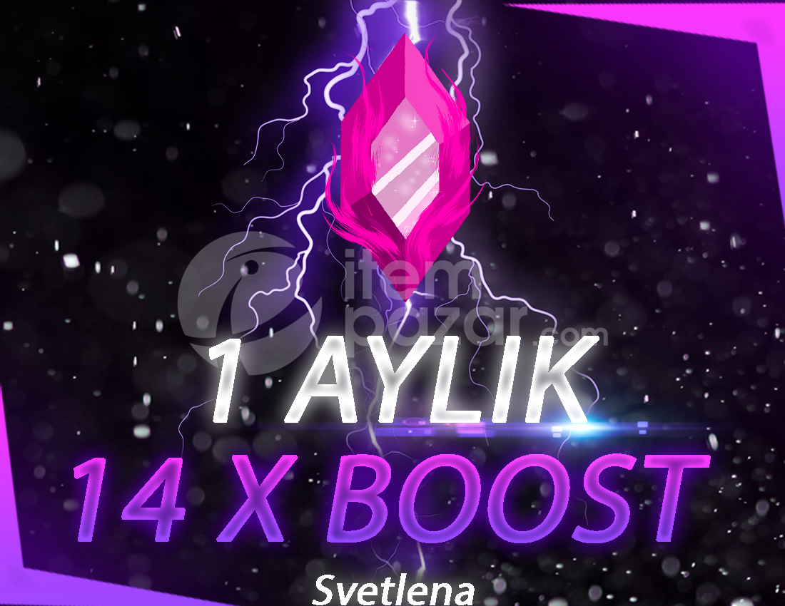 14X Boost 1 Aylık +%15 İndirim