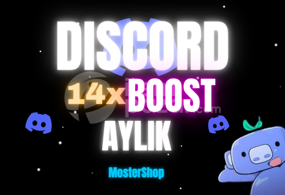 14x DİSCORD BOOST