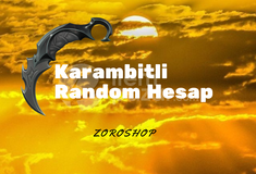 15-80 Skin Karambit Garanti Random Hesap