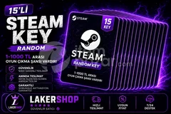 ⭐15 STEAM RANDOM KEY 174.90 !⭐