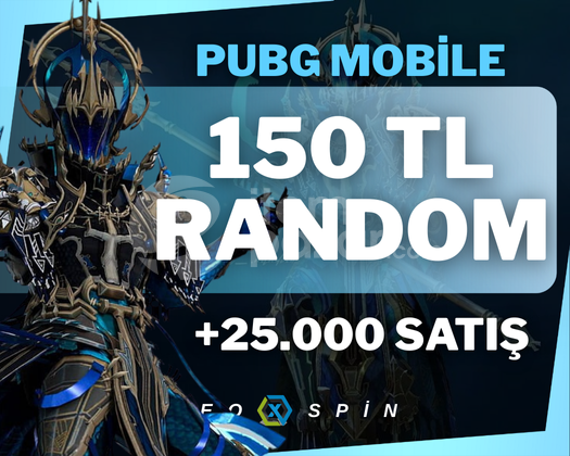 150 TL | PUBG RANDOM | ULTRA VİP+ | +300 SATIŞ