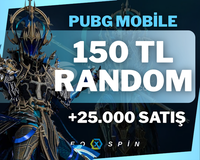 150 TL | PUBG RANDOM | ULTRA VİP+ | +300 SATIŞ