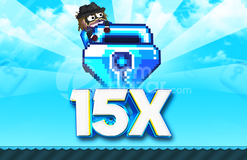 15x BLUE GEM LOCK(1500 Diamond Lock)+EN HIZLISI