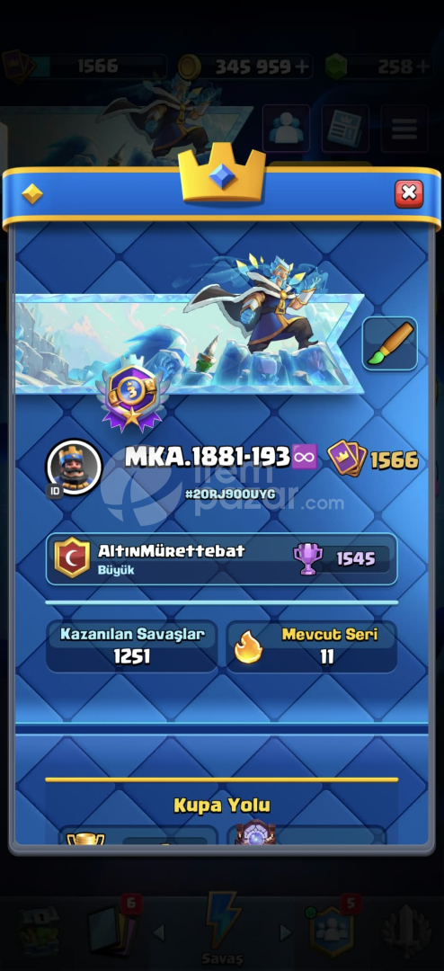16 MAX KART 2 MAX DESTE NİHAİ ŞAMPİYON HESAP