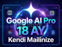⚡18 AYLIK GOOGLE AI PRO⚡