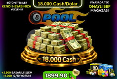 ⭐⭐18.000 Cash/Dolar⭐⭐