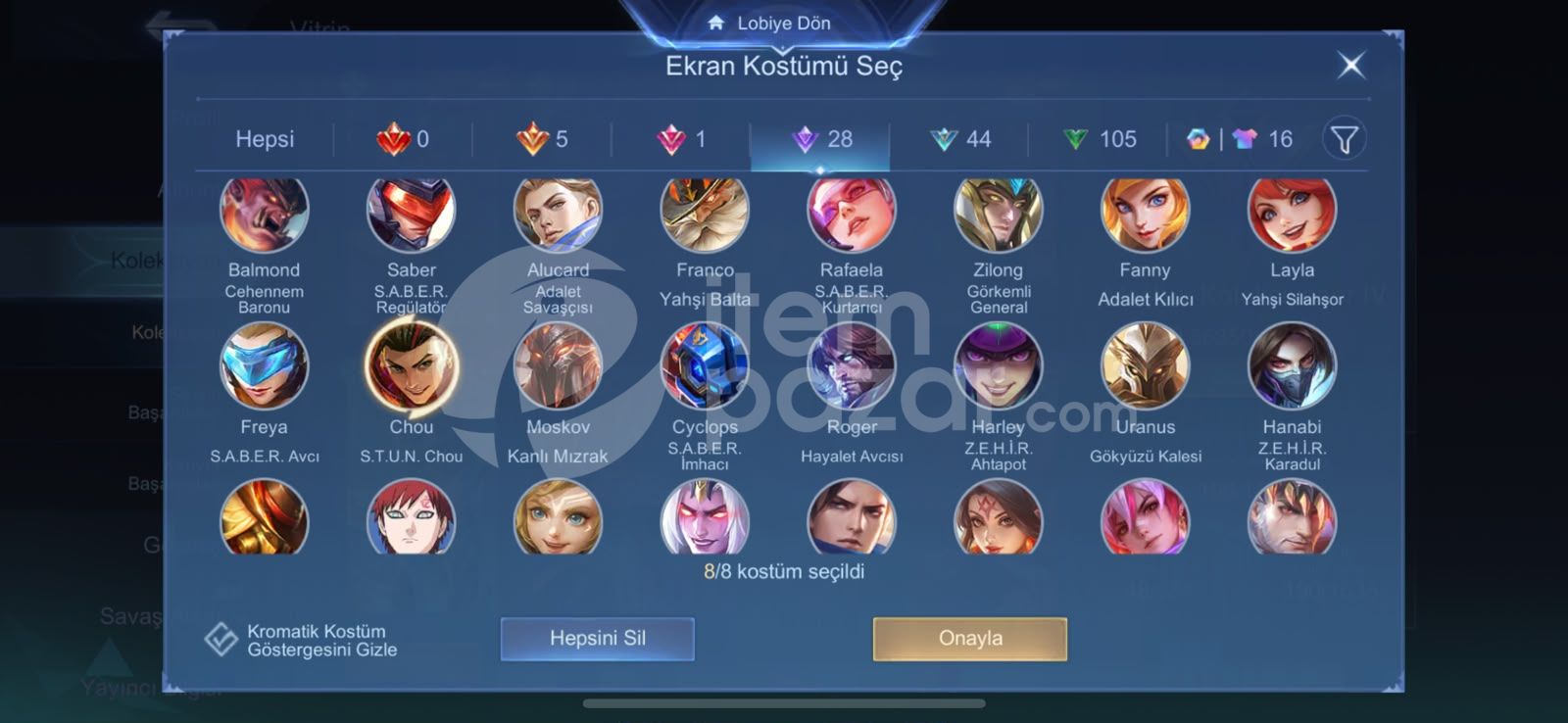 193 Skins | 2 KOF Karina, Guinevere
