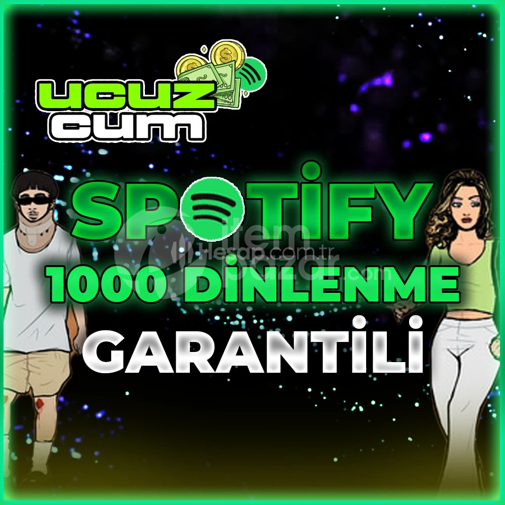 1K DİNLENME GARANTİLİ OTOMATİK SPOTİFY