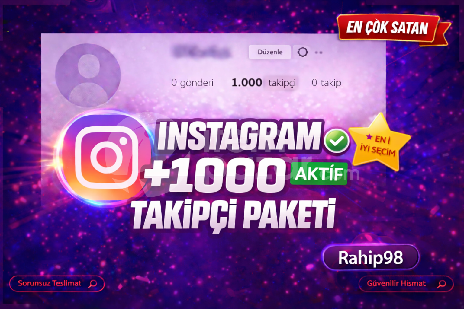 ⭐️ 1K Takipçi Uygun Fiyat Hızlı İşlem