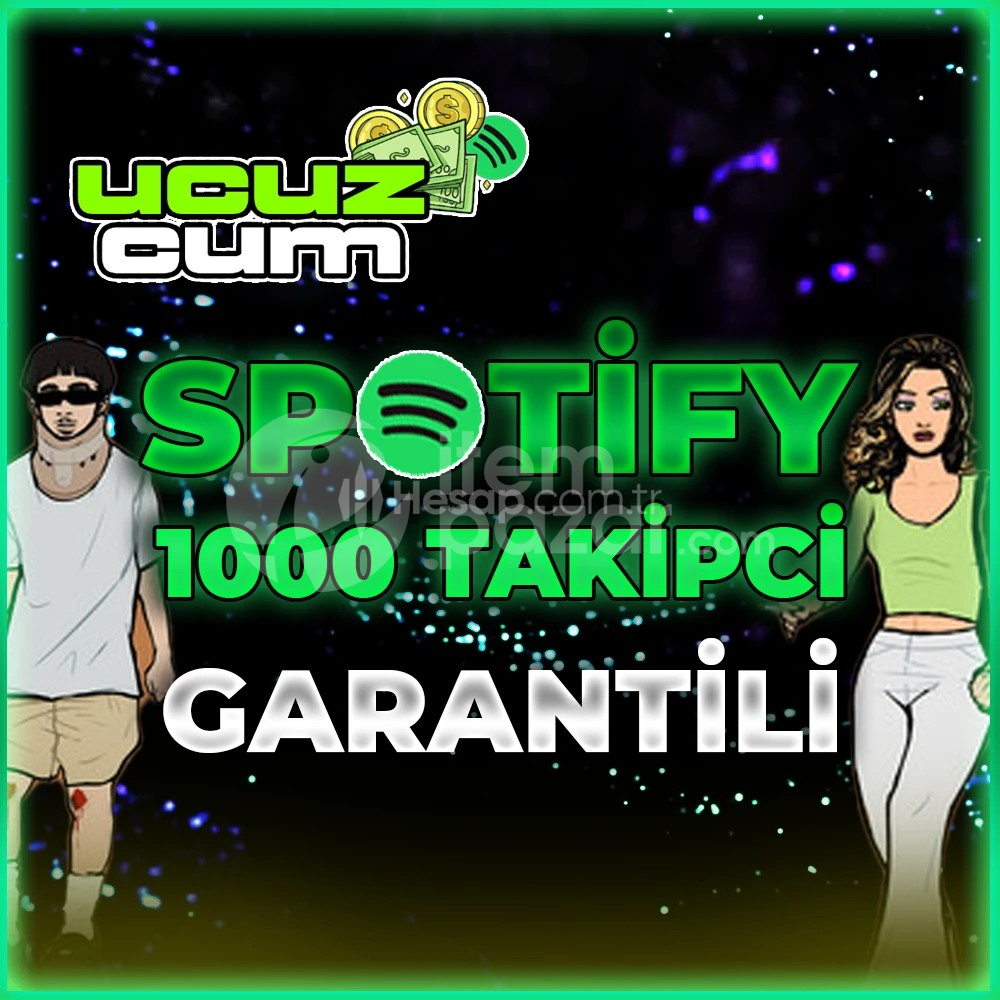 1K TÜRK TAKİPCİ GARANTİLİ OTOMATİK SPOTİFY