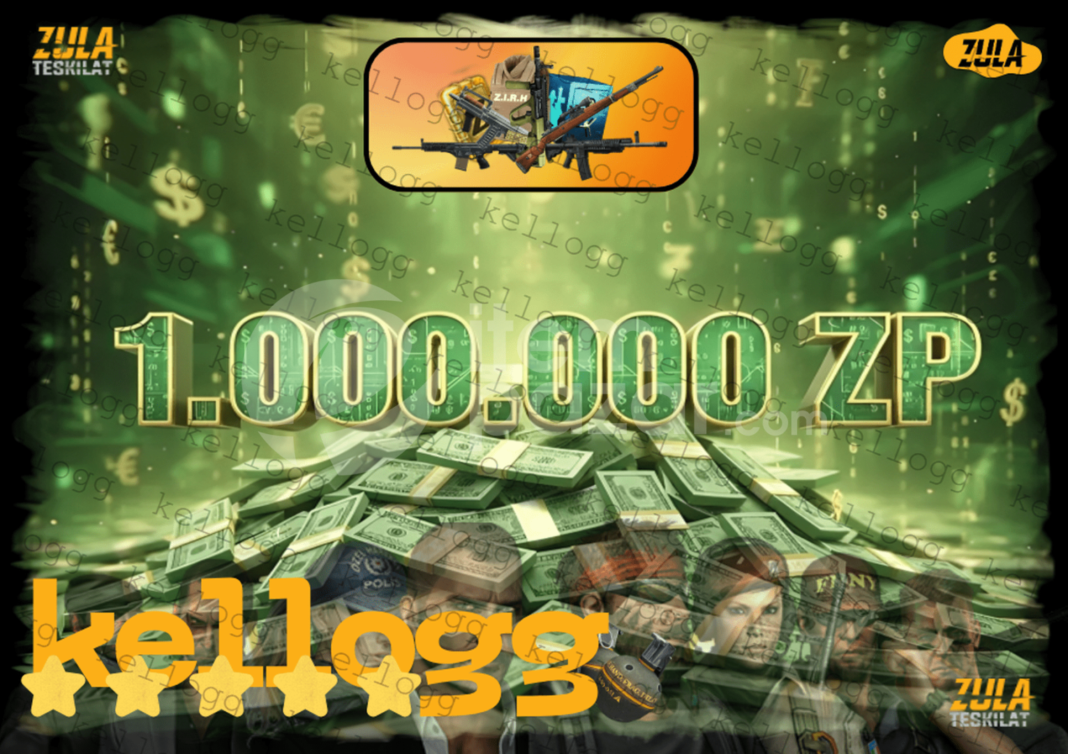 1M ZP - 1.000.000 Zula Parası