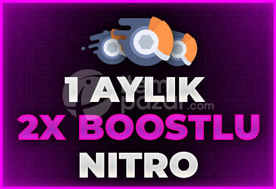 ⭐️ {6 ADET} 1 AYLIK NİTRO 2X BOOST