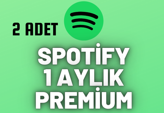 2 ADET KENDİ HESABINIZA 1 AYLIK SPOTİFY PREMİUM