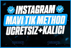 ❤️2 ADET MAVİ TİK✔️ METHODU 