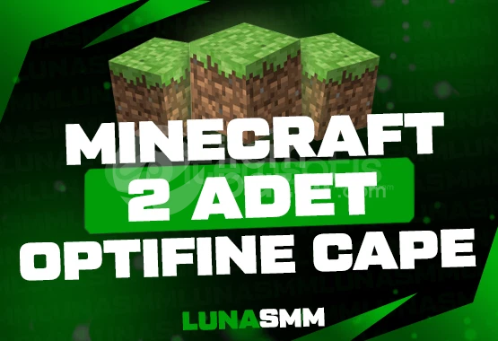 [2 Adet] OptiFine Cape / Pelerin (Minecraft)