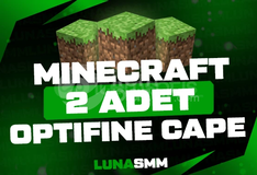 [2 Adet] OptiFine Cape / Pelerin (Minecraft)