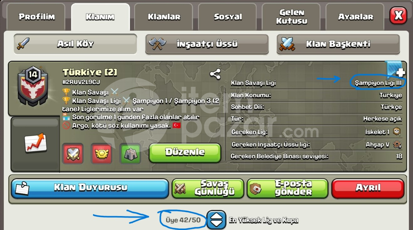 2 Klan Birlikte Satılık Açıklamaya Dikkat