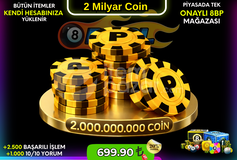 ⭐2 Milyar COİN/ÇİP(2.000.000.000)⭐