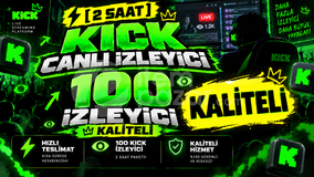 ⚡ [2 Saat] 100 Kick Canlı İzleyici | Kaliteli