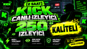 ⚡ [2 Saat] 250 Kick Canlı İzleyici | Kaliteli