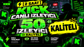 ⚡ [2 Saat] 50 Kick Canlı İzleyici | Kaliteli