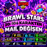 ⭐20-104 Karakter Garanti Mail Değişen⭐