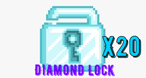 20 Adet Diamond Lock