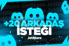 20 Adet Discord Arkadaşlık İsteği
