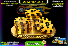 ⭐20 Milyar COİN/ÇİP(20.000.000.000)⭐