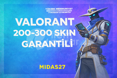 ⭐️ 200-300 ⭐️ Skin ULTİMATE Random Hesap
