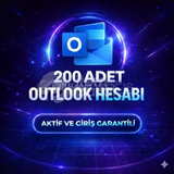 200 KALİTELİ OUTLOOK⭐GARANTİLİ⭐