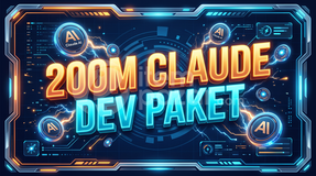 200 MİLYON CLAUDE TOKEN DEV AI API PAKETİ