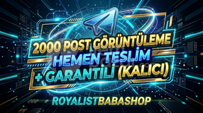 2000 TELEGRAM POST GÖRÜNTÜLEME + GARANTİLİ