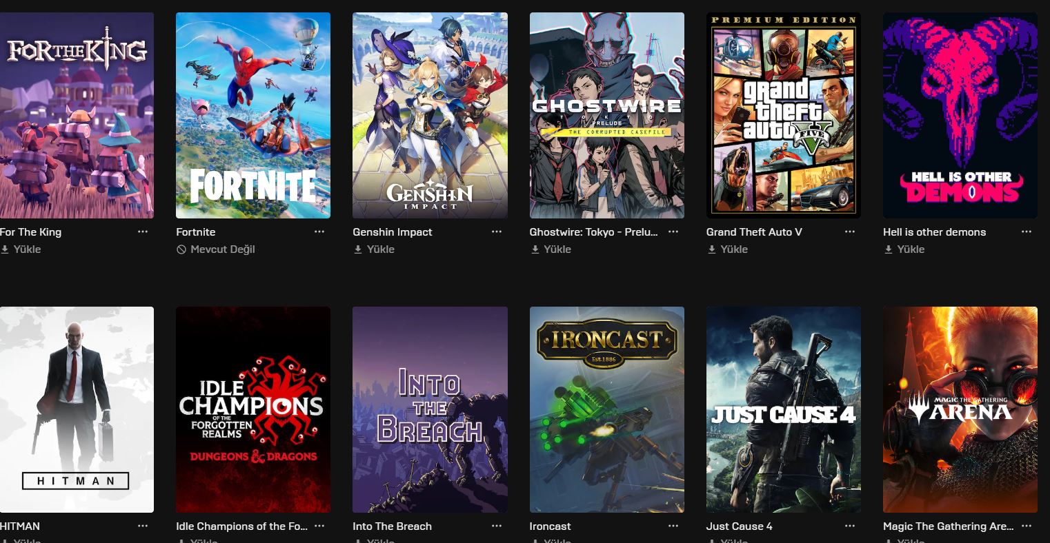 2000 TL'LİK EPİC GAMES HESABI!