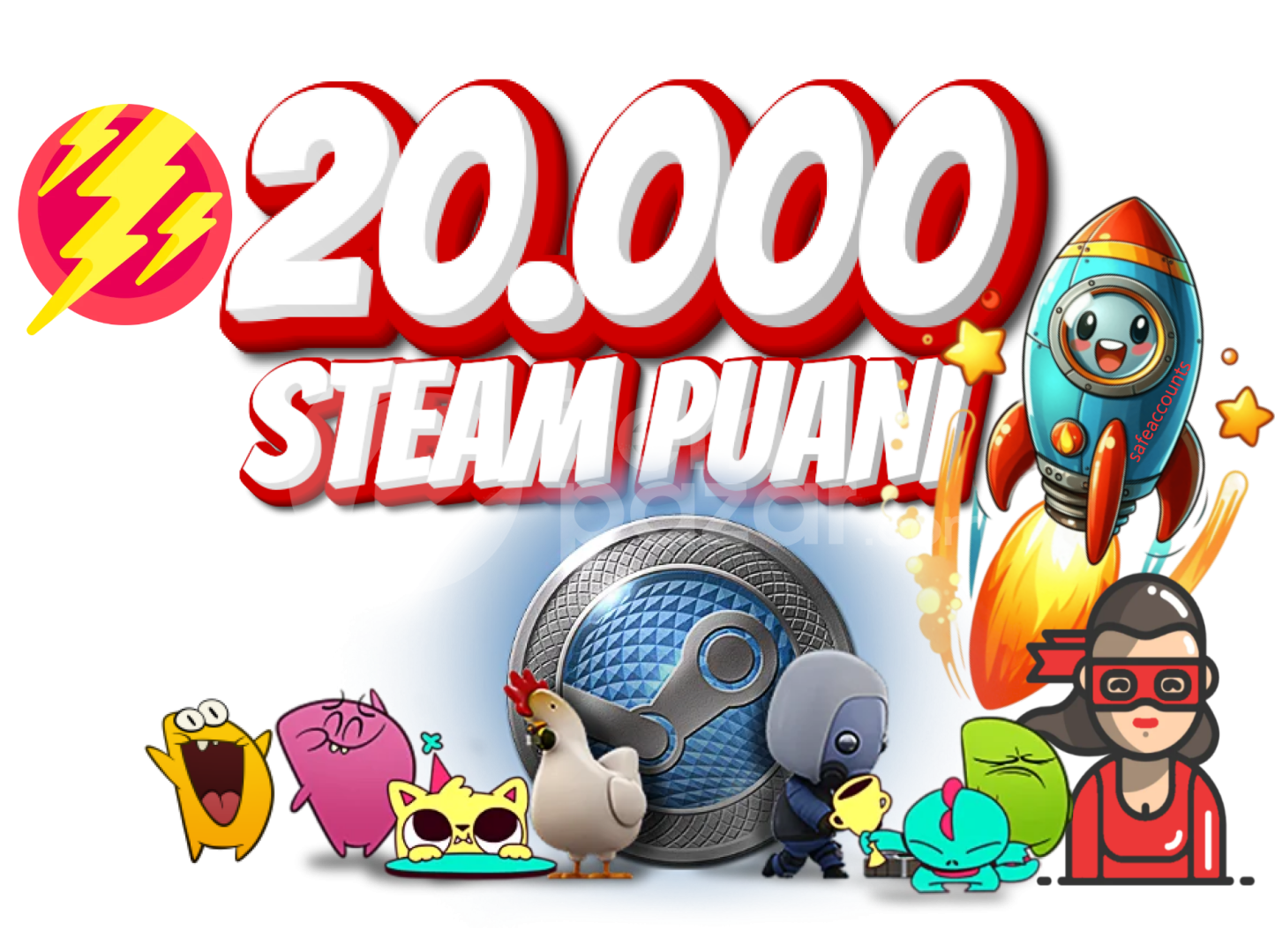 20.000 Steam Puanı
