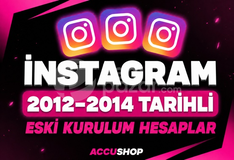 ⭐2012-2014 TARİHLİ⚡ ESKİ HESAPLAR⚡