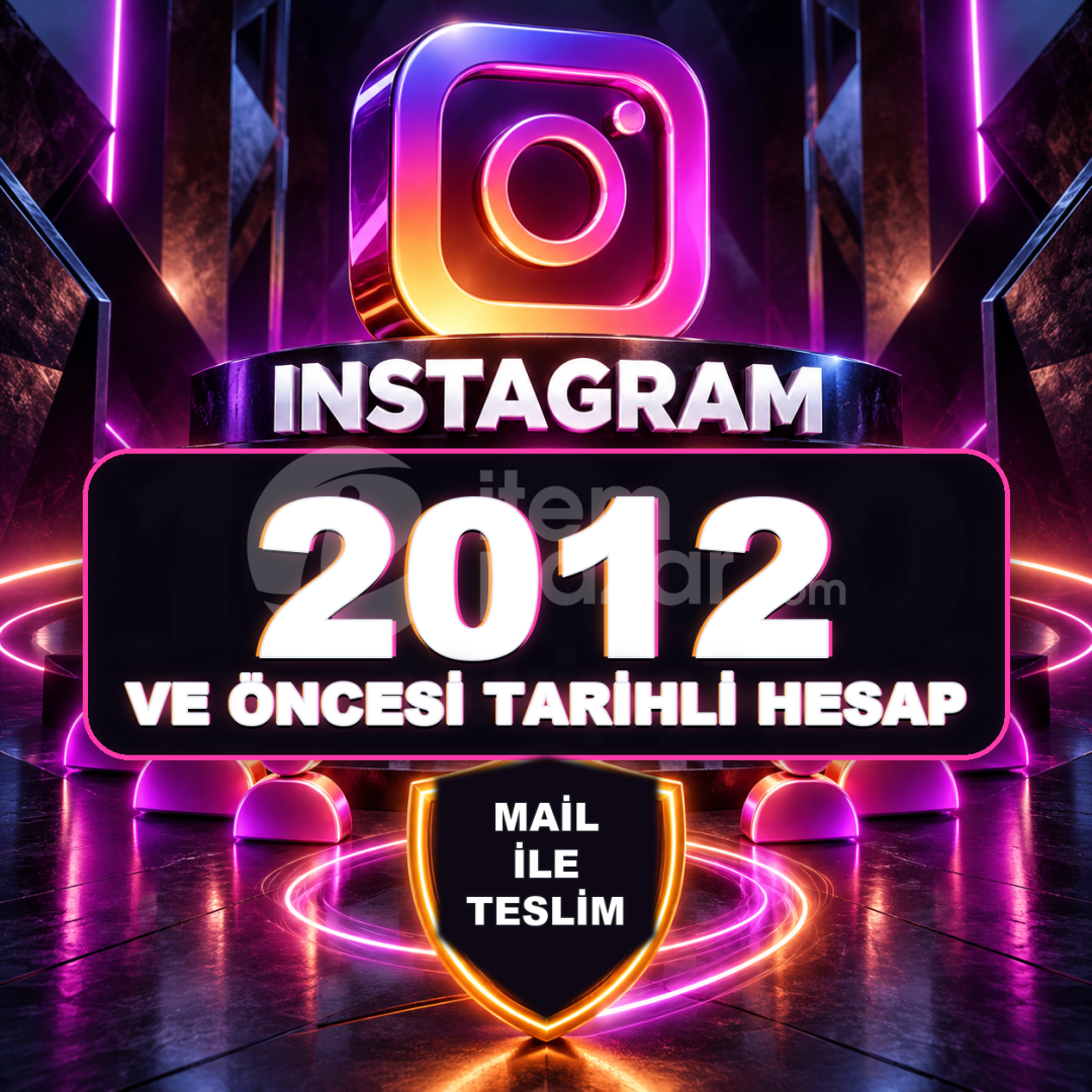 ⚡ 2012 ve Öncesi Instagram Hesap ⚡