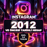 ⚡ 2012 ve Öncesi Instagram Hesap ⚡
