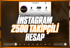 ✨2014 TARİH 2.5K TAKİPÇİ INSTAGRAM HESAP✨