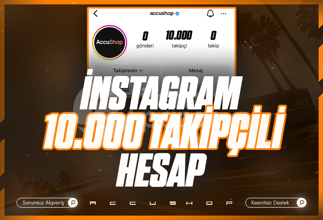 ✨2014 TARİH 10K TAKİPÇİ INSTAGRAM HESAP✨