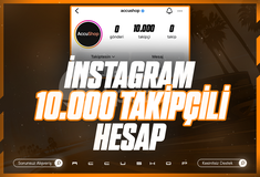 ✨2014 TARİH 10K TAKİPÇİ INSTAGRAM HESAP✨