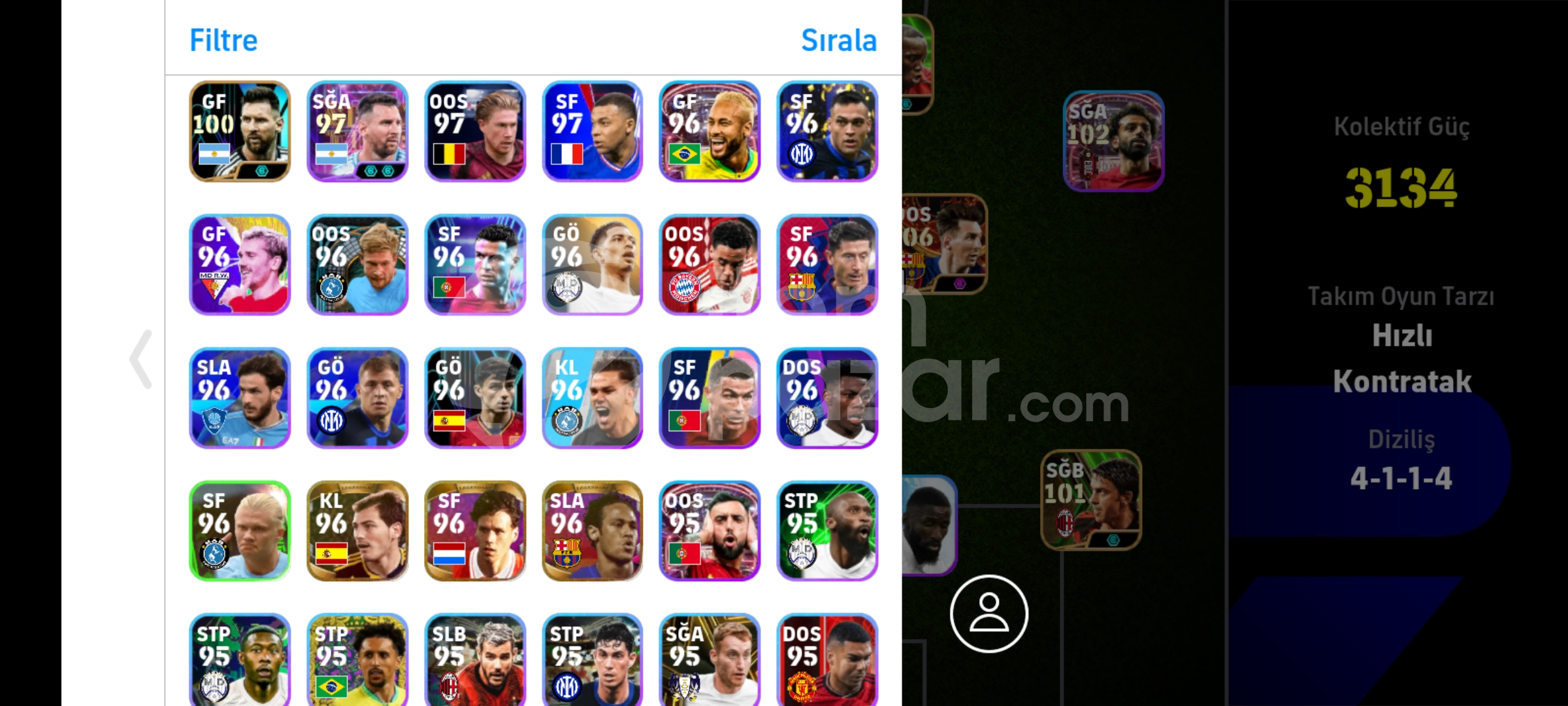 2015 106 Messi 3134 KG Pazarlık olabilir