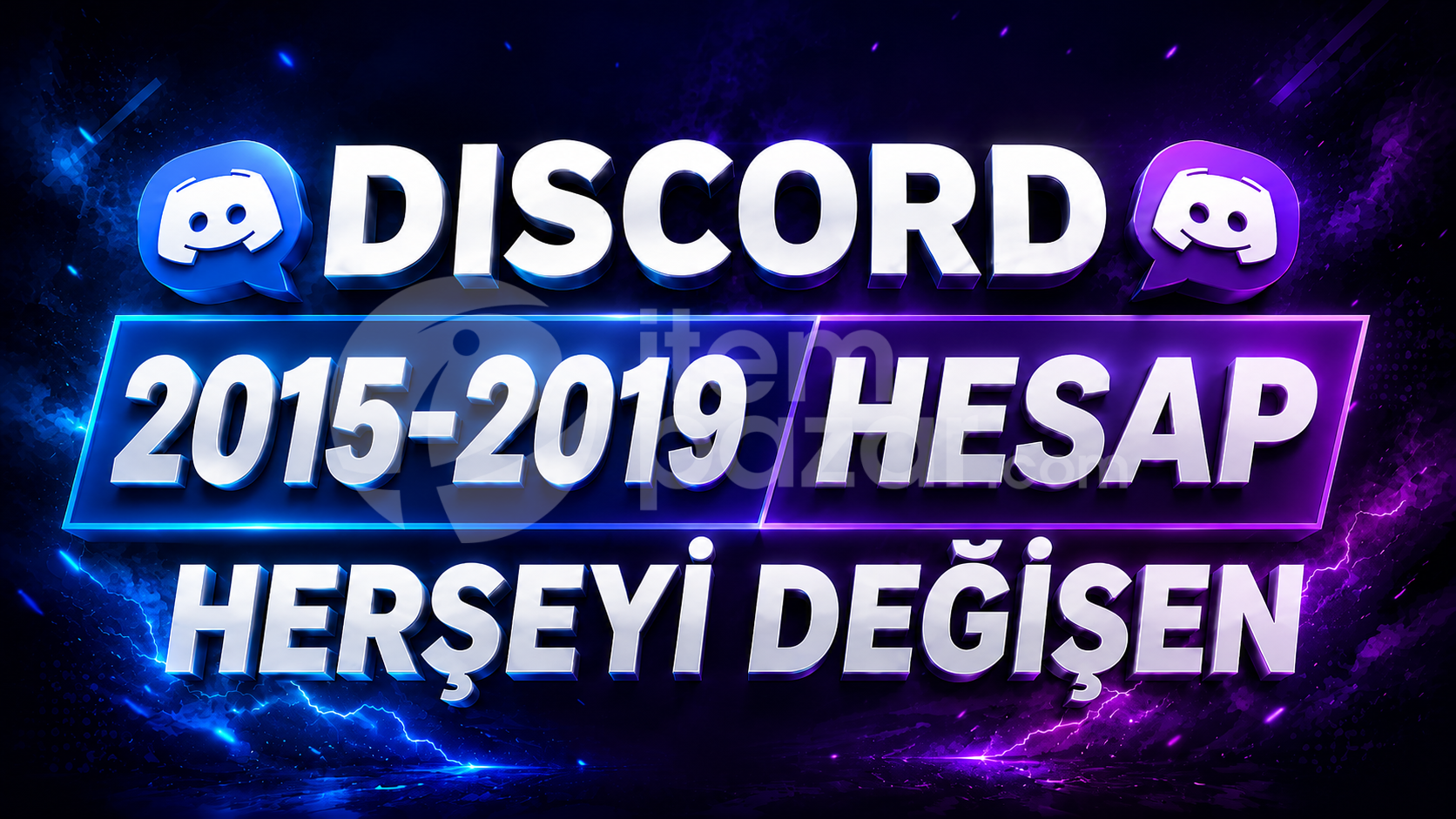 ⭐2015-2019 DISCORD HESAP DEĞİŞİMLİ⭐