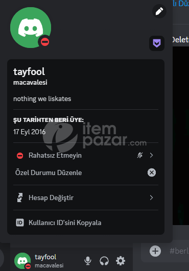 2016 tertemiz hesap