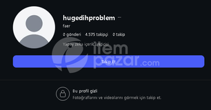 2018 - 4.5K Takipçili Fresh hesap