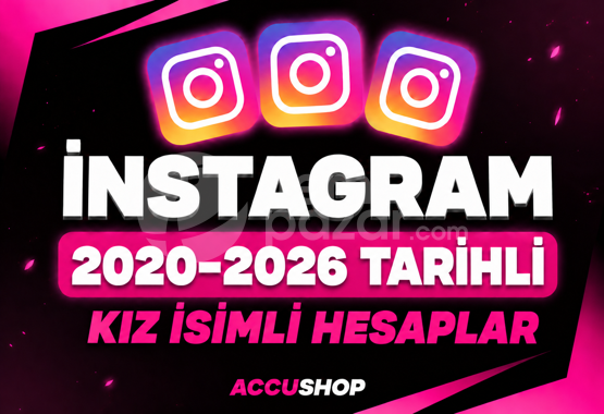 ⭐2020-2026 TARİH⚡2FA İNSTA KIZ HESAPLARI