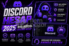 2025 MAİL DEĞİŞEN HESAP ⭐ DİSCORD ⭐