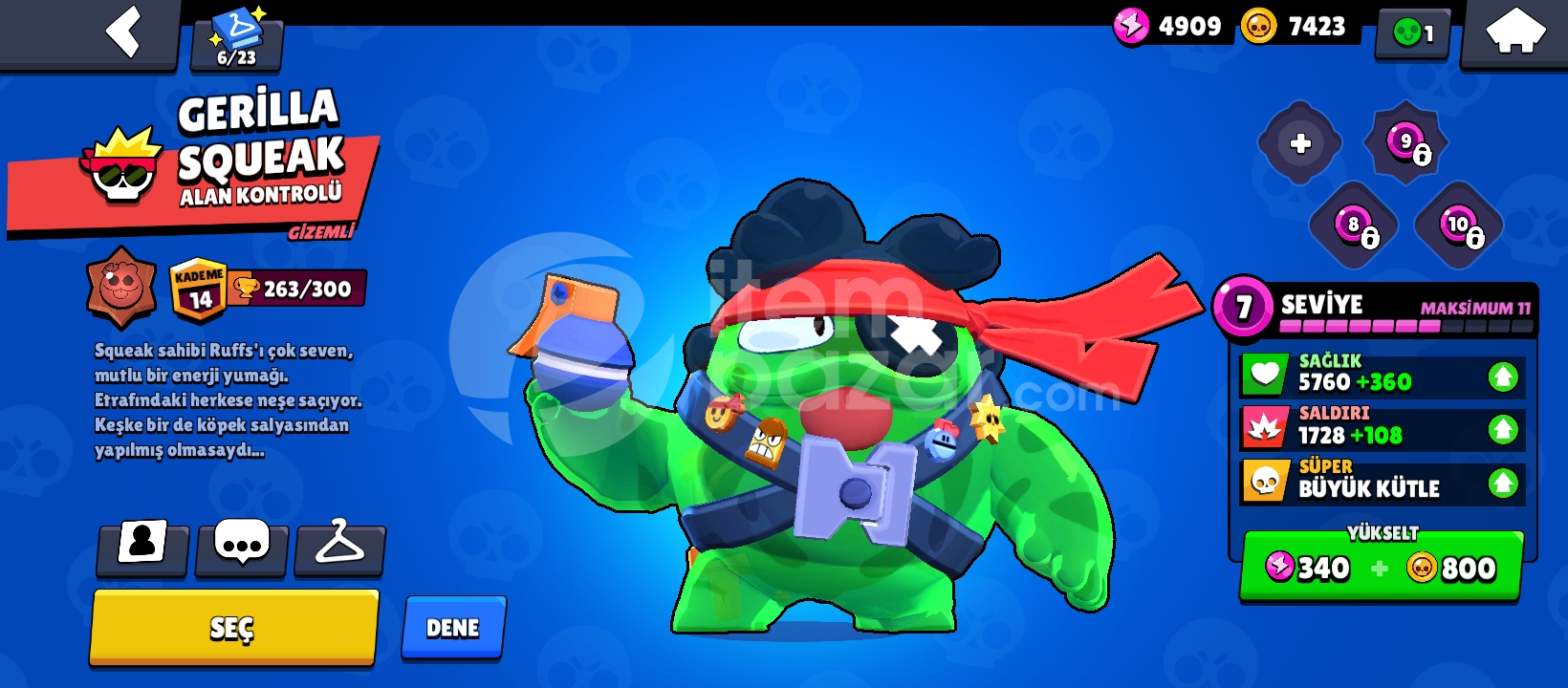 21.000 kupalı efsane brawl stara hesabı