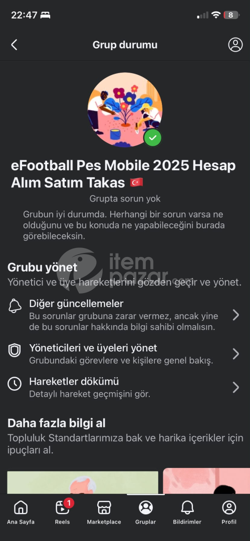 21K LIK KEŞFET KİTLELİ PES GRUBU