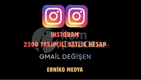 2200 Takipçili Satlık Instagram Hesabı